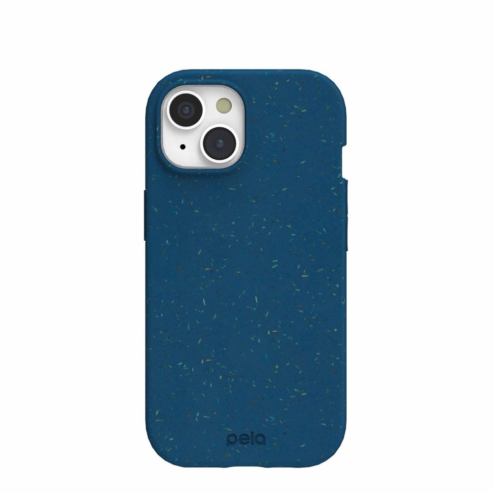 Pela Stormy Blue Eco-Friendly iPhone 15 Case